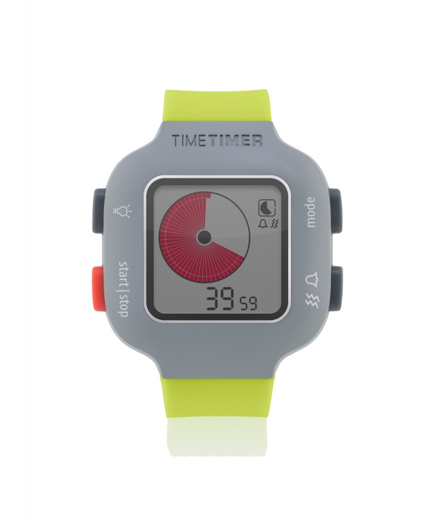 Time Timer watch Plus - youth - limegreen