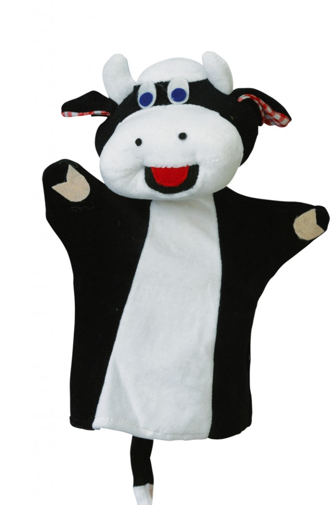 Glove puppet Cow