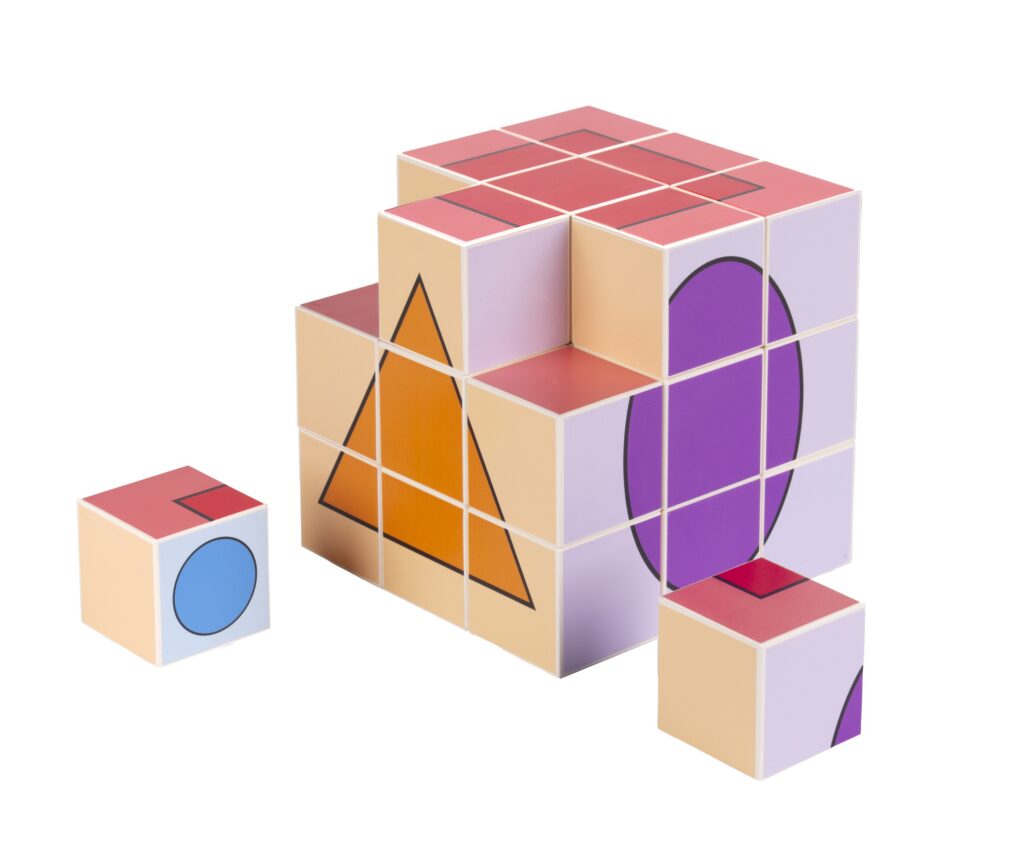 clickyblox vormen 2 blokken los