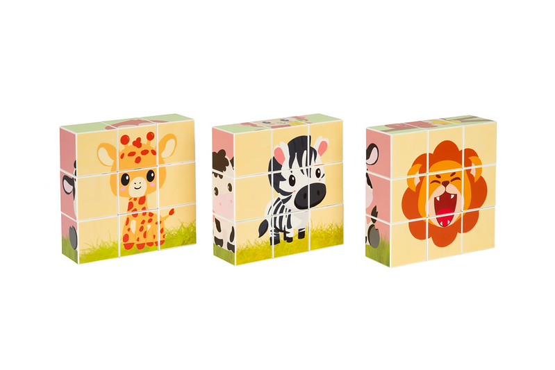 ClickyBlox Animals Giraf Zebra Lion